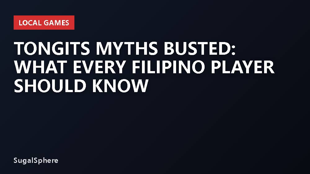 Tongits Myths Busted: What Every Filipino Player Should Know